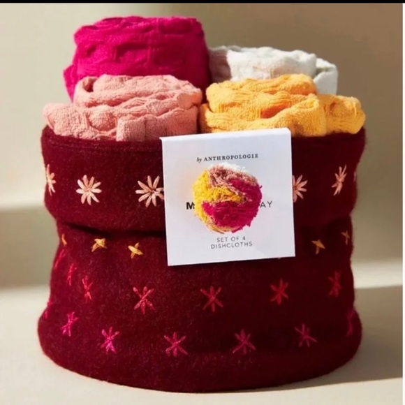 Anthropologie Other - Anthropology Mari Felted Dishcloths, Set of 4